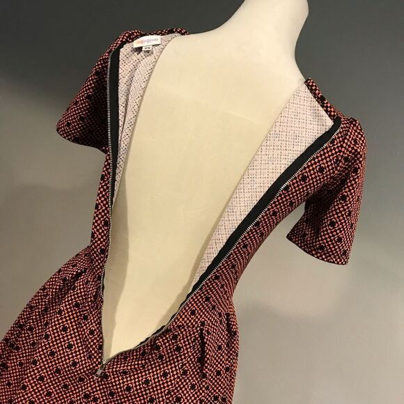 Gorgeous LuLaRoe geometric print Amelia dress - Picture 8 of 13